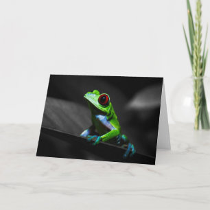 Red Eyed Tree Frog III Card