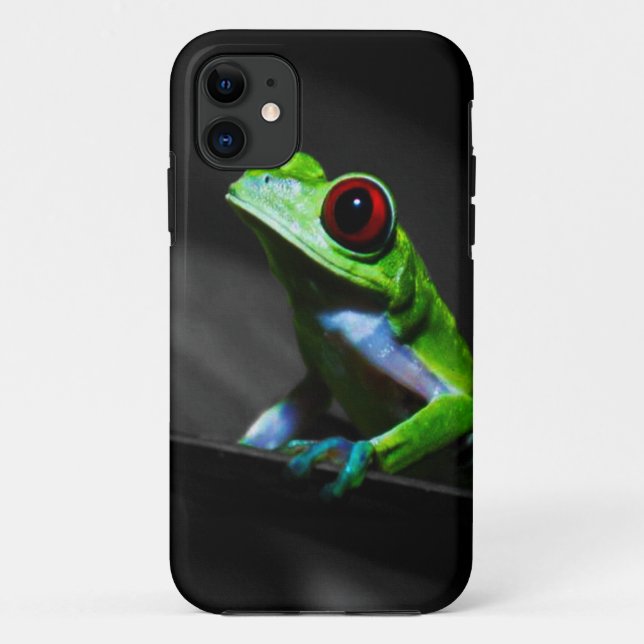 Red Eyed Tree Frog III Case-Mate iPhone Case (Back)