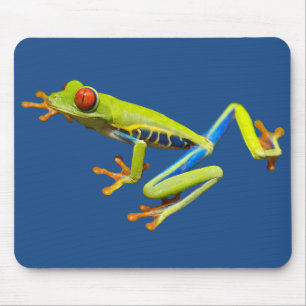 Red eyed tree frog mouse pad