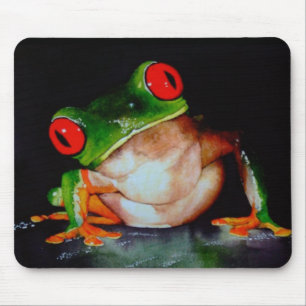 Red-eyed Tree Frog Mouse Pad