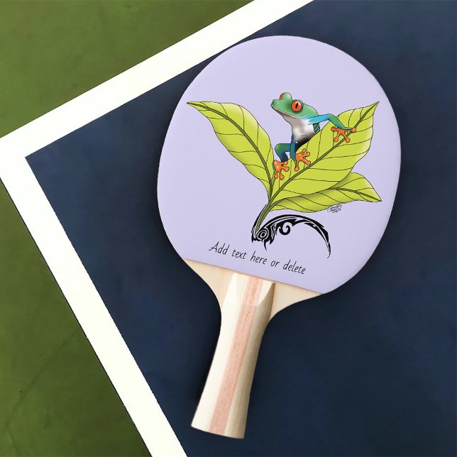 Red Eyed Tree Frog  Ping Pong Paddle (Creator Uploaded)