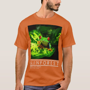 Red Eyed Tree Frog Rainforest Amphibian T-Shirt