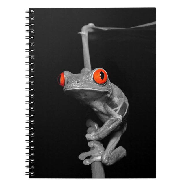Red Eyed Tree Frog Spiral Notebook (Front)