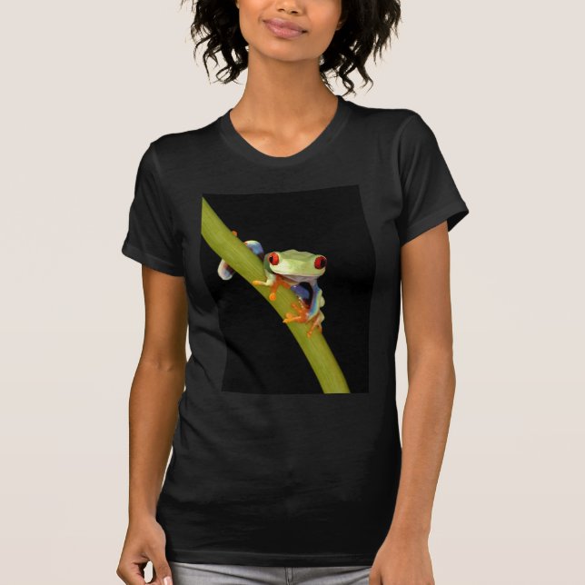 red eyed tree frog T-Shirt (Front)
