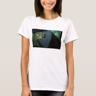 Red Eyes Frog Sitting T-Shirt