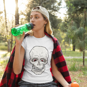 Red Eyes Skull T-Shirt