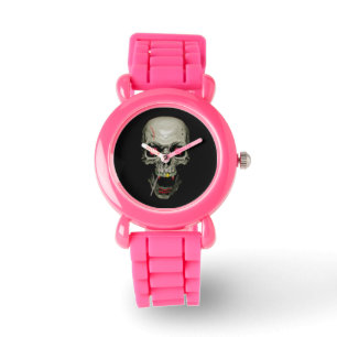 Red Eyes Skull Watch
