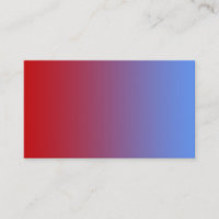 Red fading to Blue Colours, simple design.