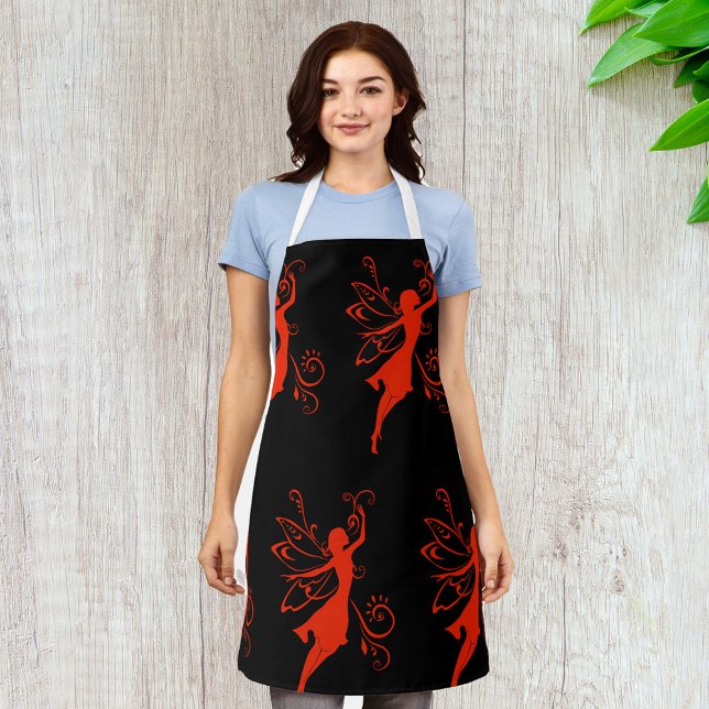 Red Fairy Apron (Creator Uploaded)
