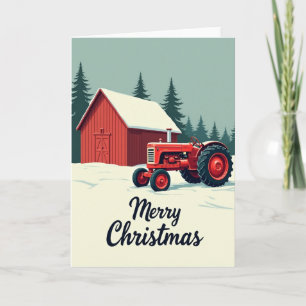 Red Farm Christmas Card