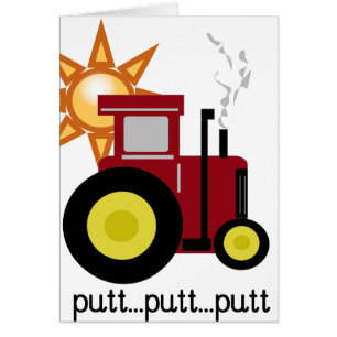 Red Farm Tractor