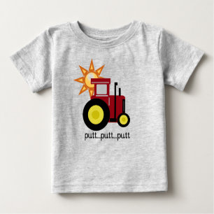 Red Farm Tractor T-shirts and Gifts