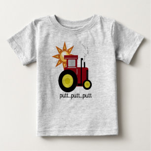 Red Farm Tractor T-shirts and Gifts