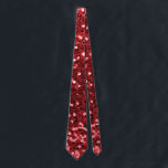 Red Faux Glitter Tie<br><div class="desc">Glamourous large red faux glitter tie.
PLEASE NOTE:  These are flat printed graphics - no raised parts.</div>