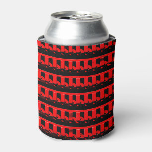 Red Fence Can Cooler