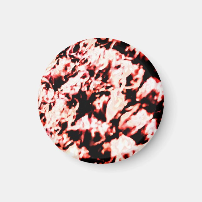 Red Fibers Magnet (Front)