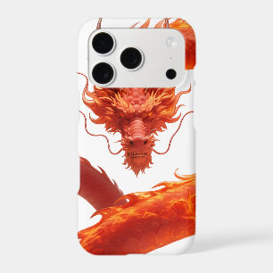 Red Fire Dragon Art   Mythical Flame Dragon Design