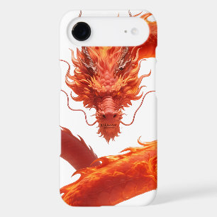 Red Fire Dragon Art   Mythical Flame Dragon Design