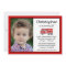 Red Fire Engine Birthday Party Photo Invitations