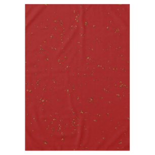 Red Fire Sparks Overlay Your Photo Tablecloth