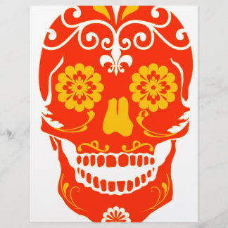 RED FIRED SKULL
