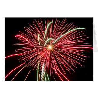 Red Fireworks