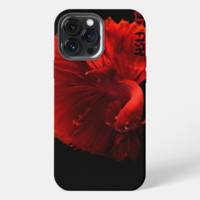 Red Fish  iPhone Case (Back)