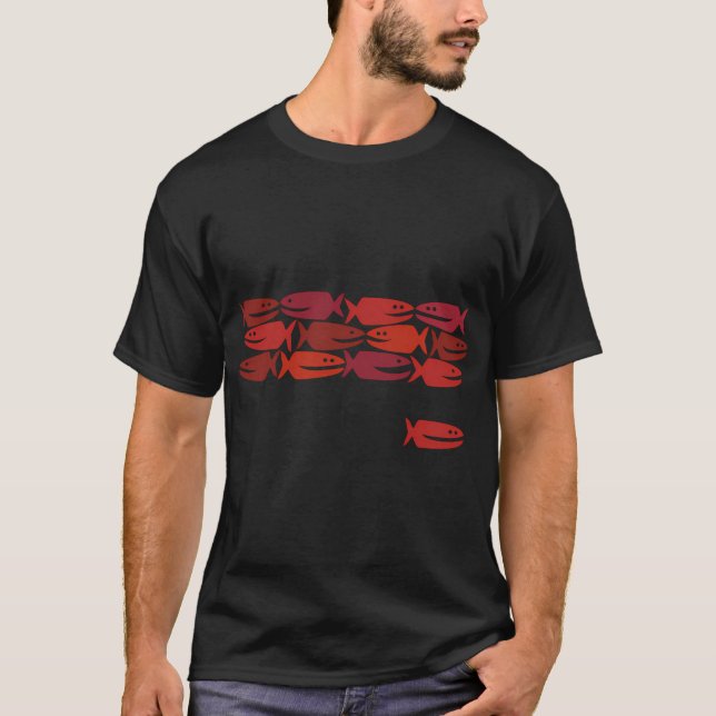 Red Fish, not Blue Fish T-Shirt (Front)