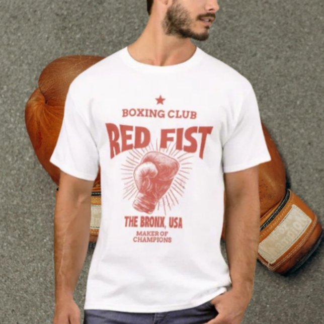 Red Fist Boxing Club T-Shirt (Creator Uploaded)