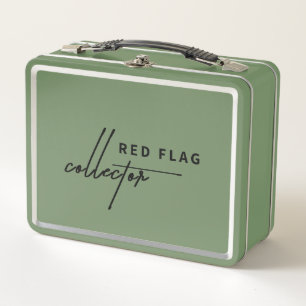“Red Flag Collector” Lunch Box
