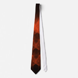 Red Flame Silk Tie
