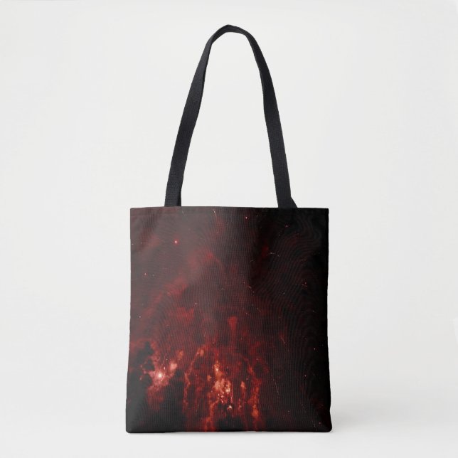 Red flares at night tote bag (Front)