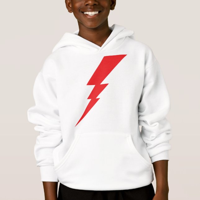Red Flash Lightning Bolt (Front)