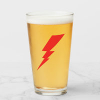 Red Flash Lightning Bolt