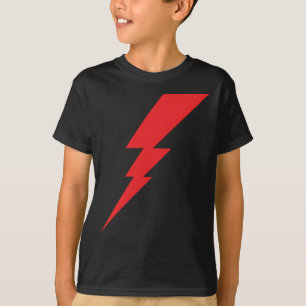 Red Flash Lightning Bolt T-Shirt