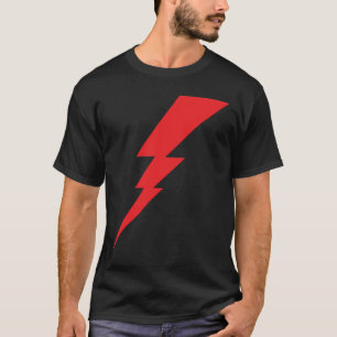 Red Flash Lightning Bolt T-Shirt