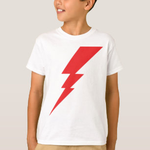 Red Flash Lightning Bolt T-Shirt