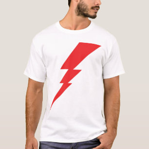 Red Flash Lightning Bolt T-Shirt