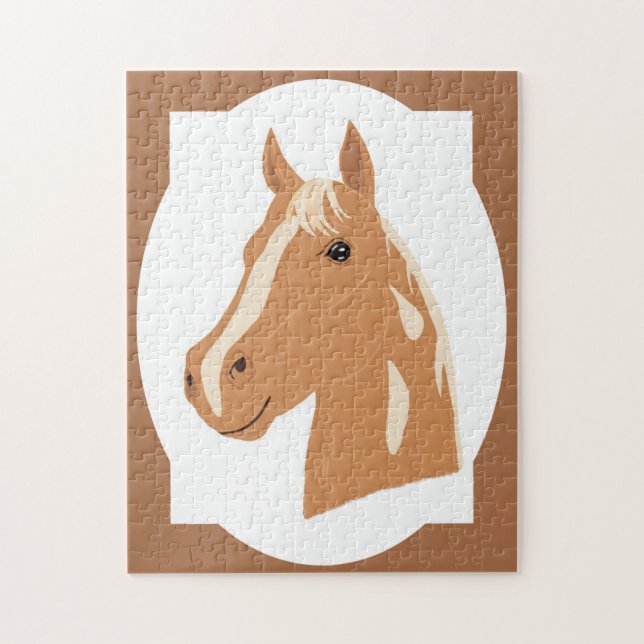 Red Flight the Happy Horse Jigsaw Puzzle (Vertical)