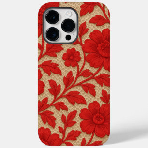 Red Floral Cover in Design