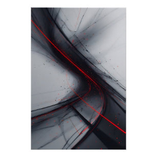 Red Flow Poster