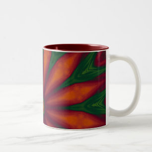Red Flower Mug