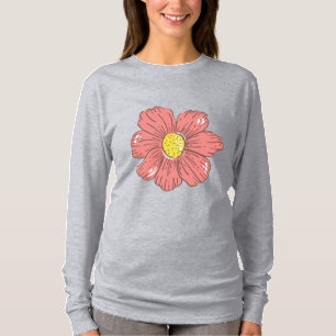 Red flower T-Shirt