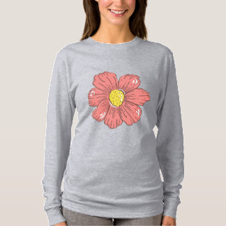 Red flower T-Shirt