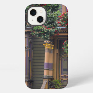 Red Flowering Gum Tree Frames Victorian Style iPhone 13 Case