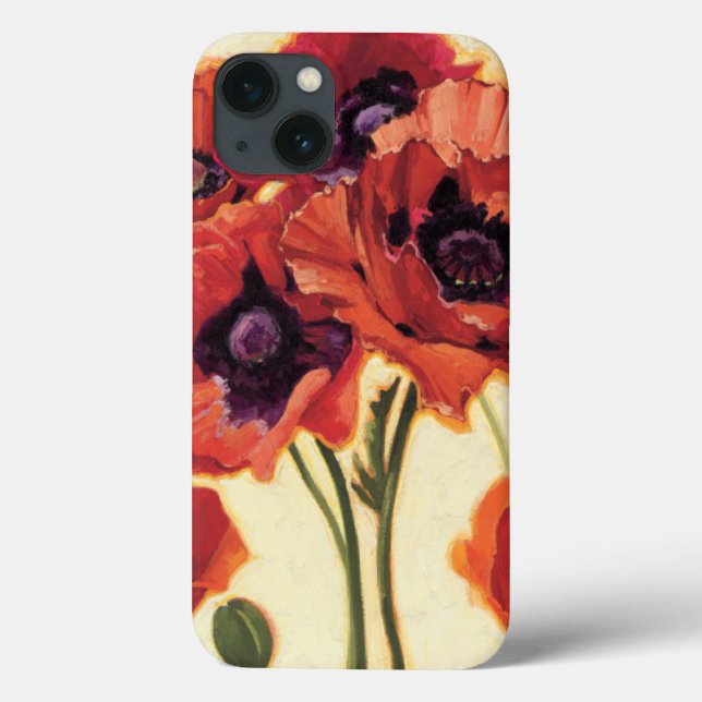 Red Flowers Case-Mate iPhone Case (Back)
