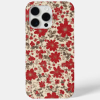 red flowers