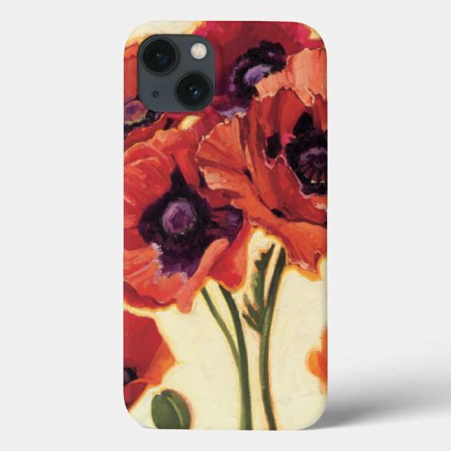 Red Flowers Case-Mate iPhone Case (Back)