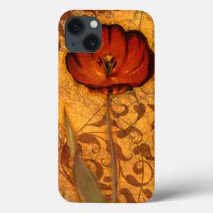 Red Flowers I iPhone 13 Case