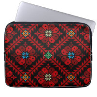 Red flowers Palestine Embroidery tatreez Pattern